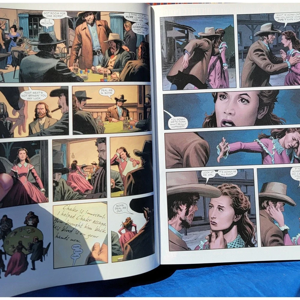Jonah Hex Comic Lot Two-Gun Mojo Graphic Novel & DC No. 4 Lansdale Truman